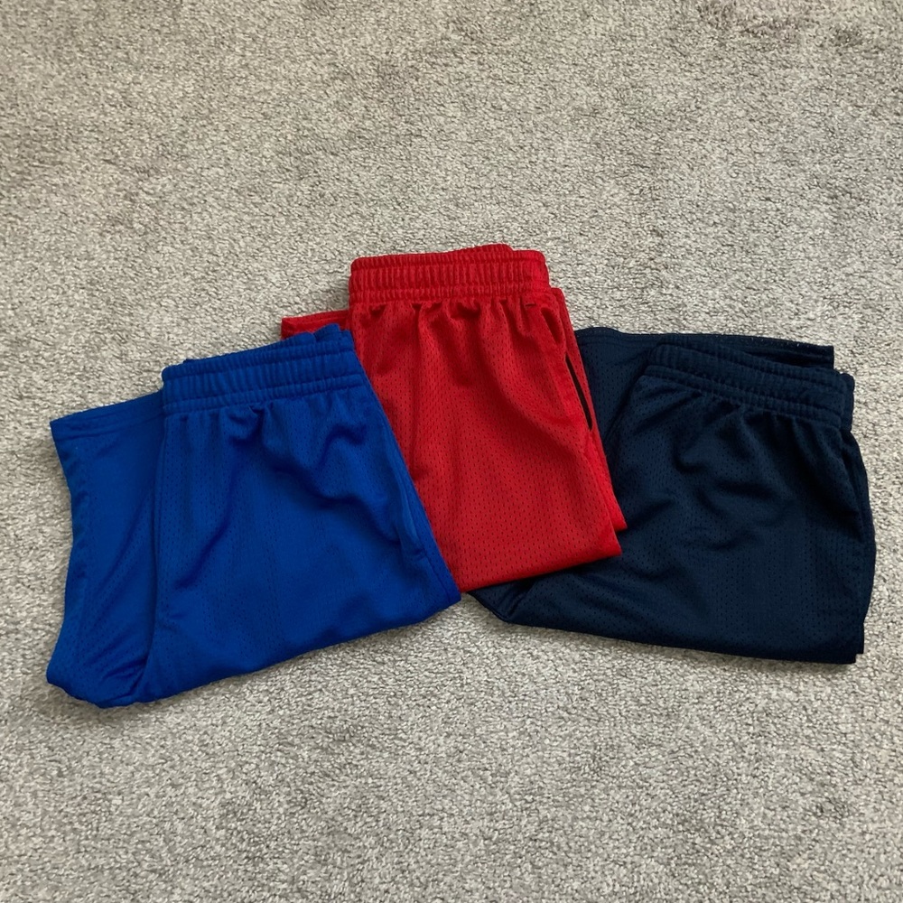 Set of 3 Boys Athletic Shorts